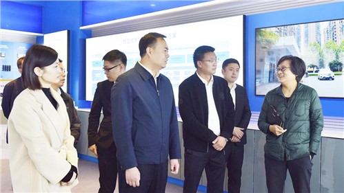 中南智能董事长杨漾一行来华体会·(hth)体育集团考察交流
