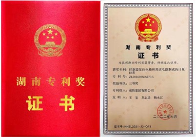 【喜讯】华体会·(hth)体育集团荣获2021年度湖南专利奖