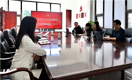 聚焦二十大 |华体会·(hth)体育集团党委专题学习党的二十大精神