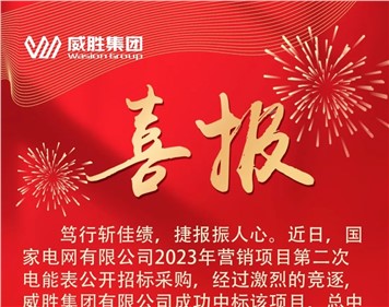 喜报 | 华体会·(hth)体育集团中标国家电网招标项目，总中标金额近3.2亿元