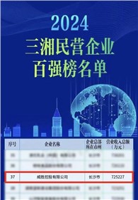 喜讯｜华体会·(hth)体育控股上榜2024三湘民营企业百强榜单，排名第37位